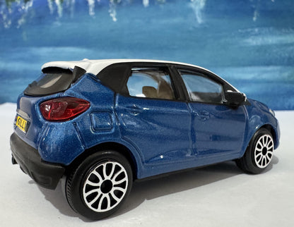 Renault CAPTUR Toy Car PERSONALISED PLATES Model boy girl dad mom uncle grandad brother Birthday Christmas gift present Boxed 1:43 scale