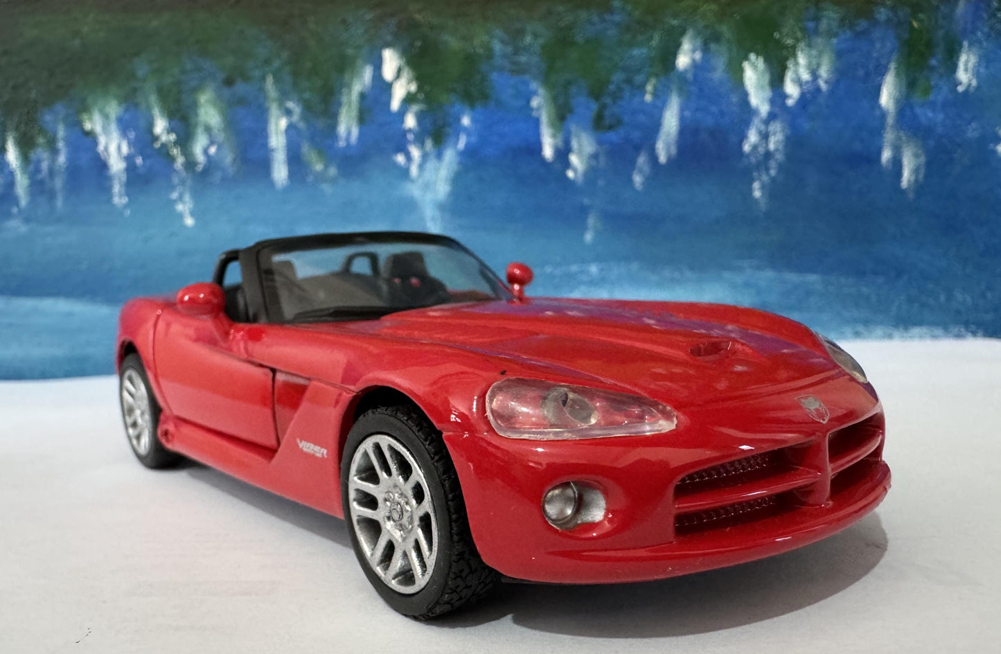 Dodge Viper SRT-10 Diecast Model Car 1:32 | 2003 Viper SRT 10 | Scale Model Collectible | 1/32 Die Cast Toy Car Gift