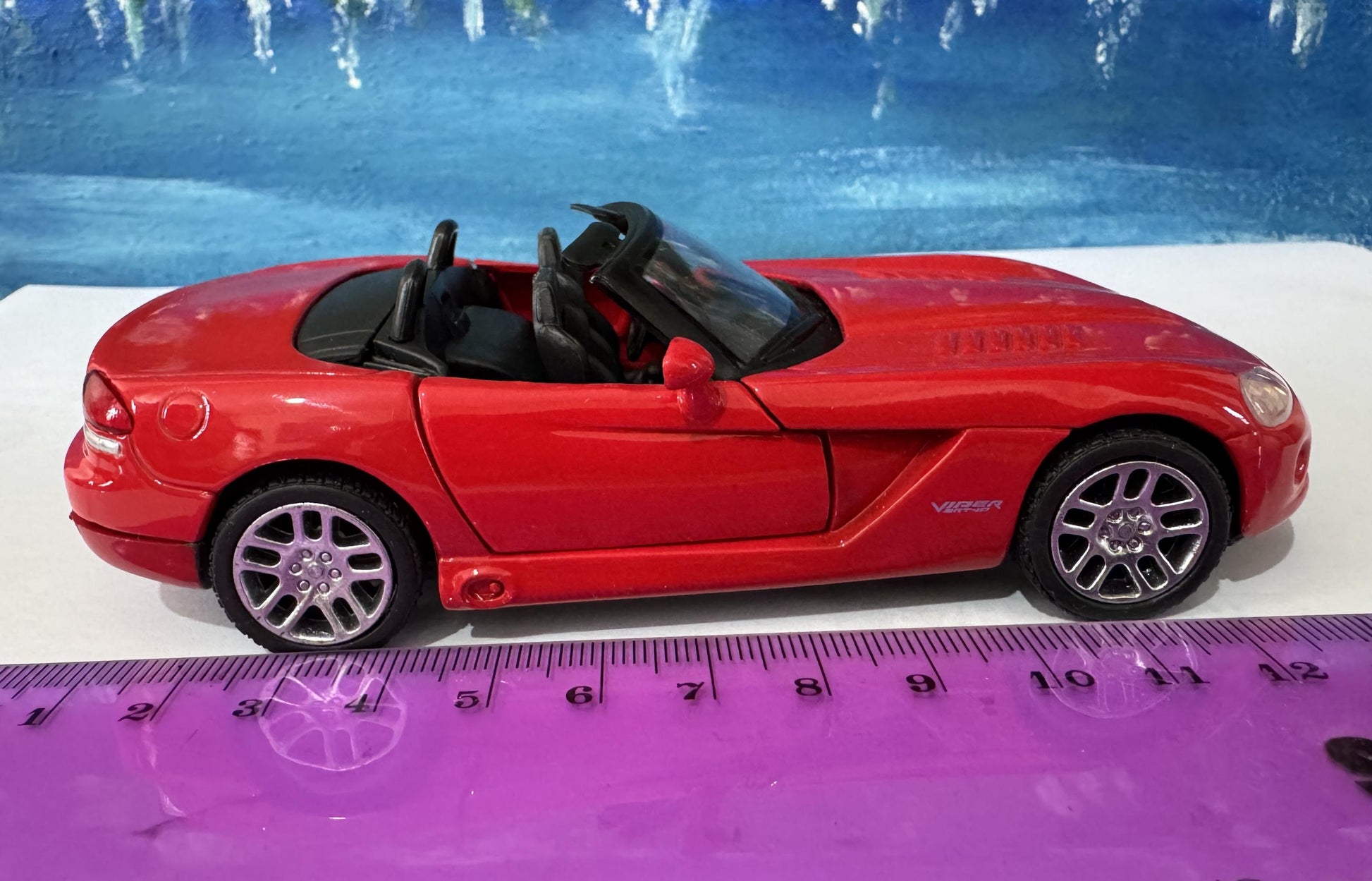 Dodge Viper SRT-10 Diecast Model Car 1:32 | 2003 Viper SRT 10 | Scale Model Collectible | 1/32 Die Cast Toy Car Gift