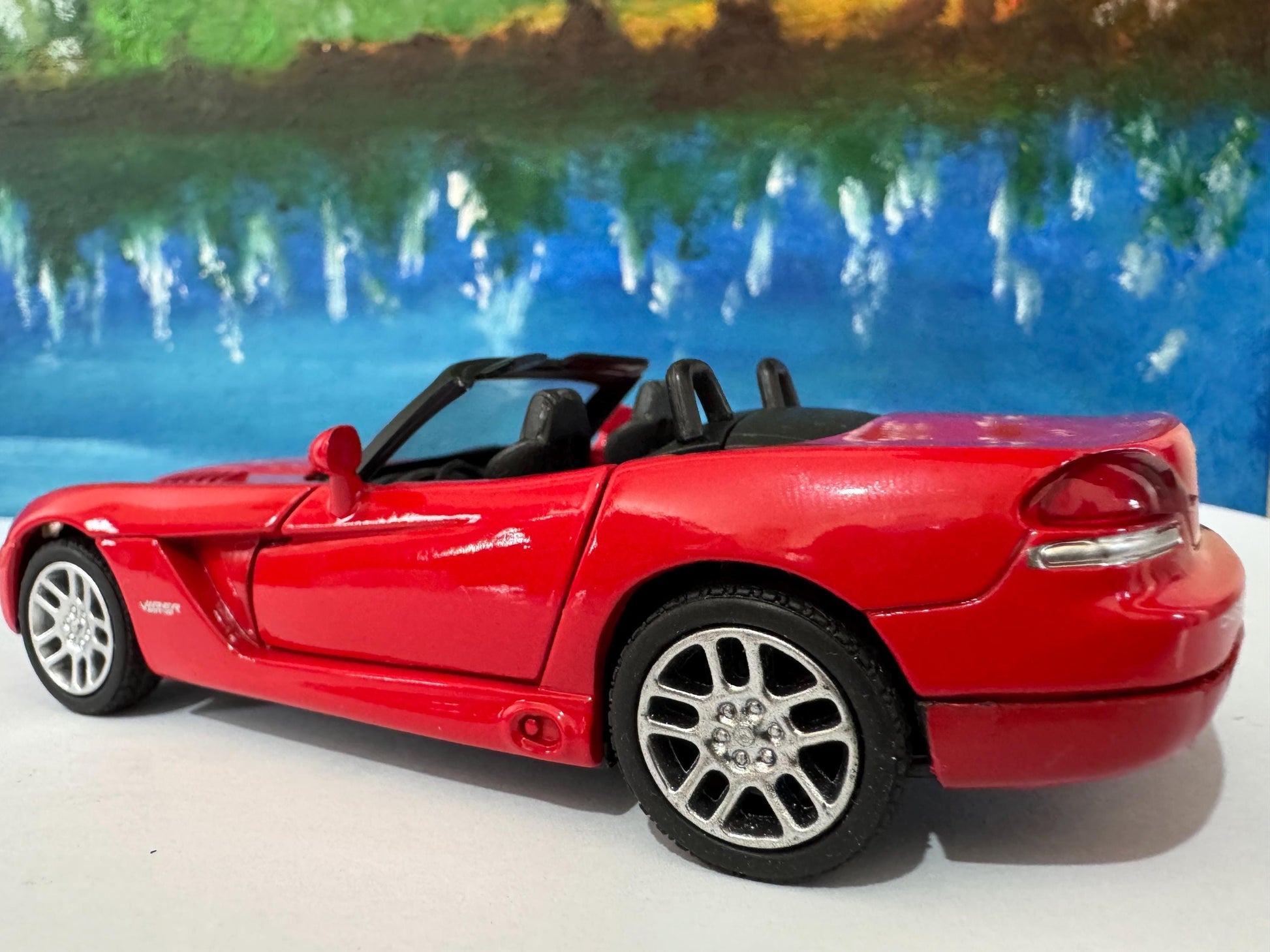 Dodge Viper SRT-10 Diecast Model Car 1:32 | 2003 Viper SRT 10 | Scale Model Collectible | 1/32 Die Cast Toy Car Gift