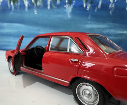 Custom 1975 Peugeot 504 Diecast Car with Personalized Name Plate | Vintage Classic Model Gift for Dad Mom Uncle | Boxed Collectible