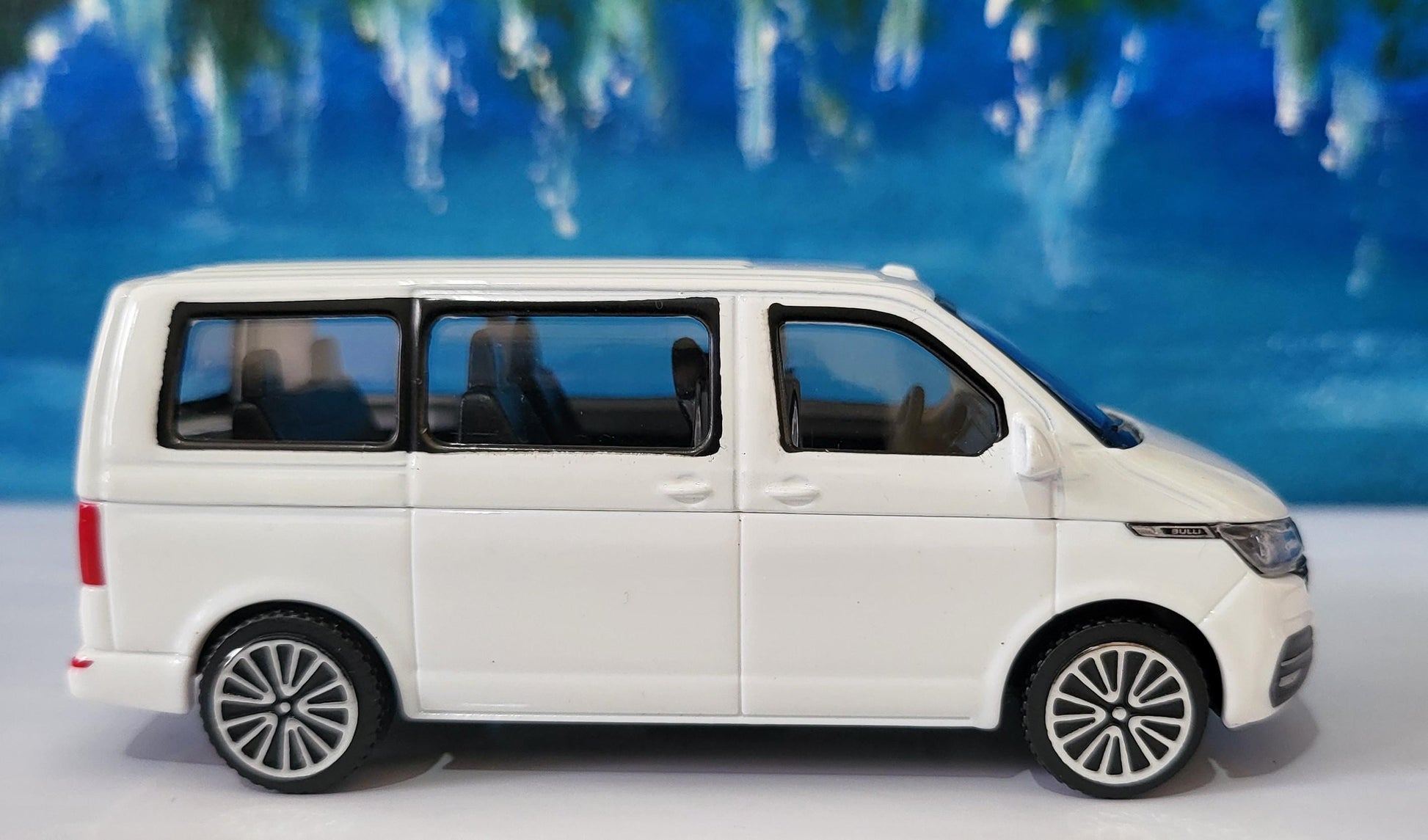 Personalised Name Plate VW T6.1 Crew Van Toy Car – 1:43 Scale | Gift for Kids & Adults | Dad Mom Grandad | Birthday Easter | Boxed
