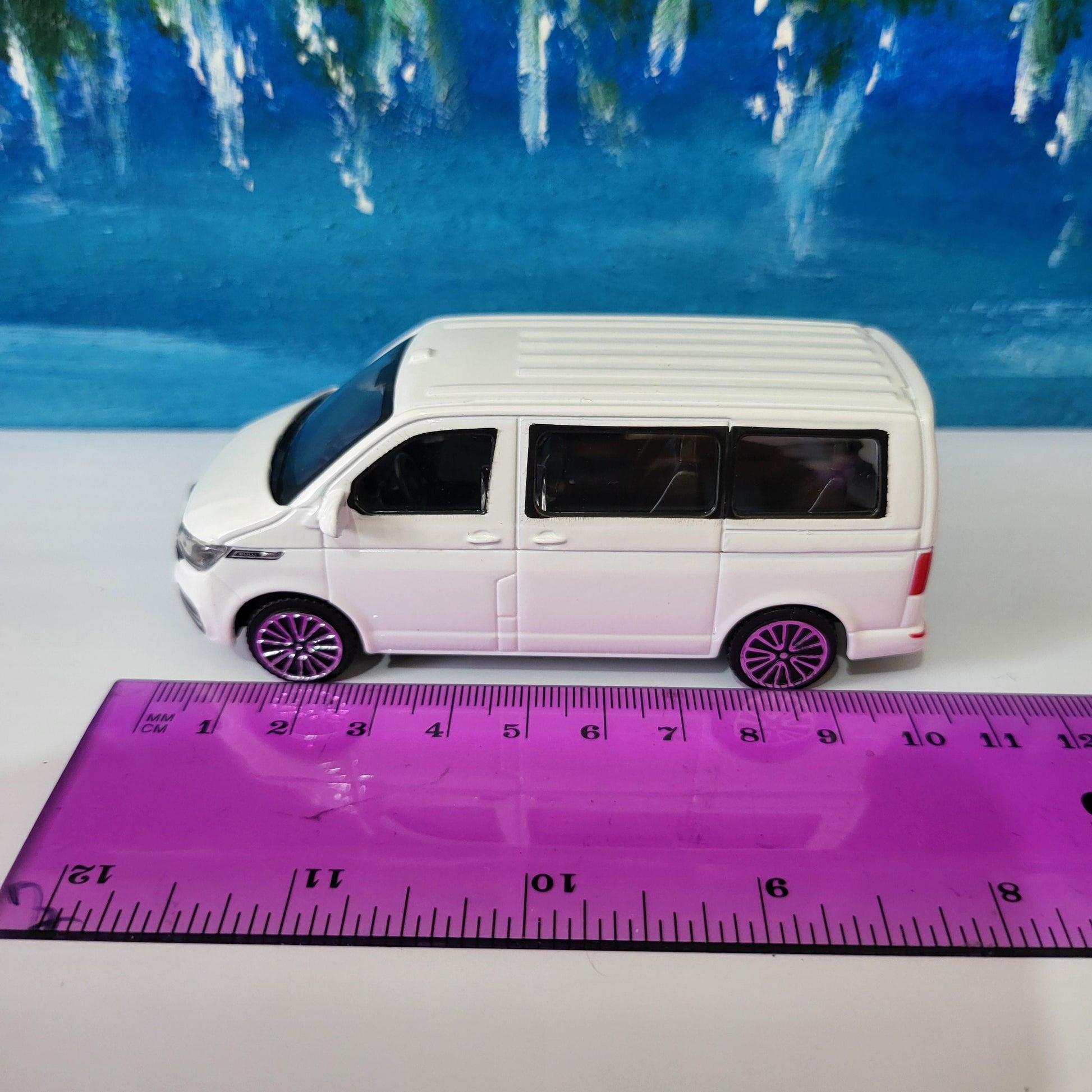 Personalised Name Plate VW T6.1 Crew Van Toy Car – 1:43 Scale | Gift for Kids & Adults | Dad Mom Grandad | Birthday Easter | Boxed