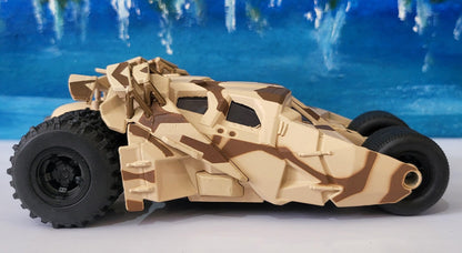 Metal Jada Tumbler Batmobile – The Dark Knight | Diecast CAMO Model Car | Batman Gift for Him Boy | Collectible Toy | DC Comics Fan Boxed