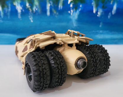 Metal Jada Tumbler Batmobile – The Dark Knight | Diecast CAMO Model Car | Batman Gift for Him Boy | Collectible Toy | DC Comics Fan Boxed