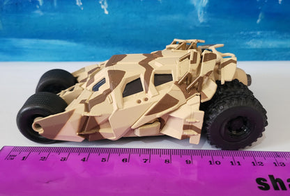 Metal Jada Tumbler Batmobile – The Dark Knight | Diecast CAMO Model Car | Batman Gift for Him Boy | Collectible Toy | DC Comics Fan Boxed