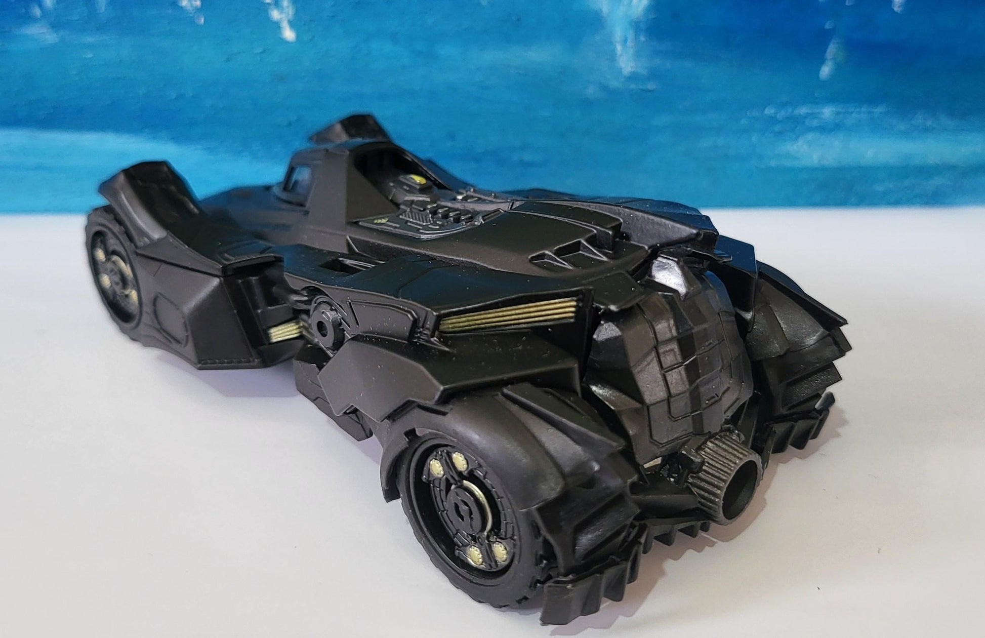 Metal 2015 Batmobile – Arkham Knight | Black Diecast Model Car | Batman Gift for Him | DC Comics Collectible | Jada Toy or Display Boxed
