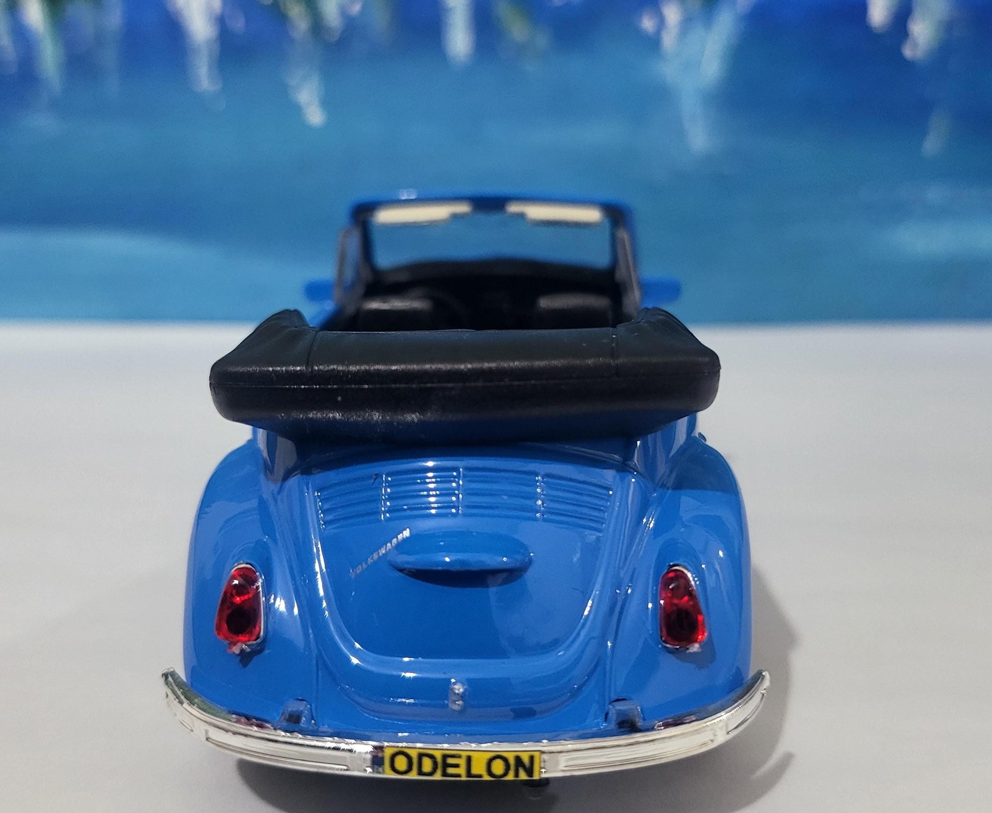Personalised VW Volkswagen Beetle Convertible Toy Car, 1:34 Scale Model–Gift for Boy, Girl, Dad, Mom, Grandad, Birthday - Easter gift Boxed