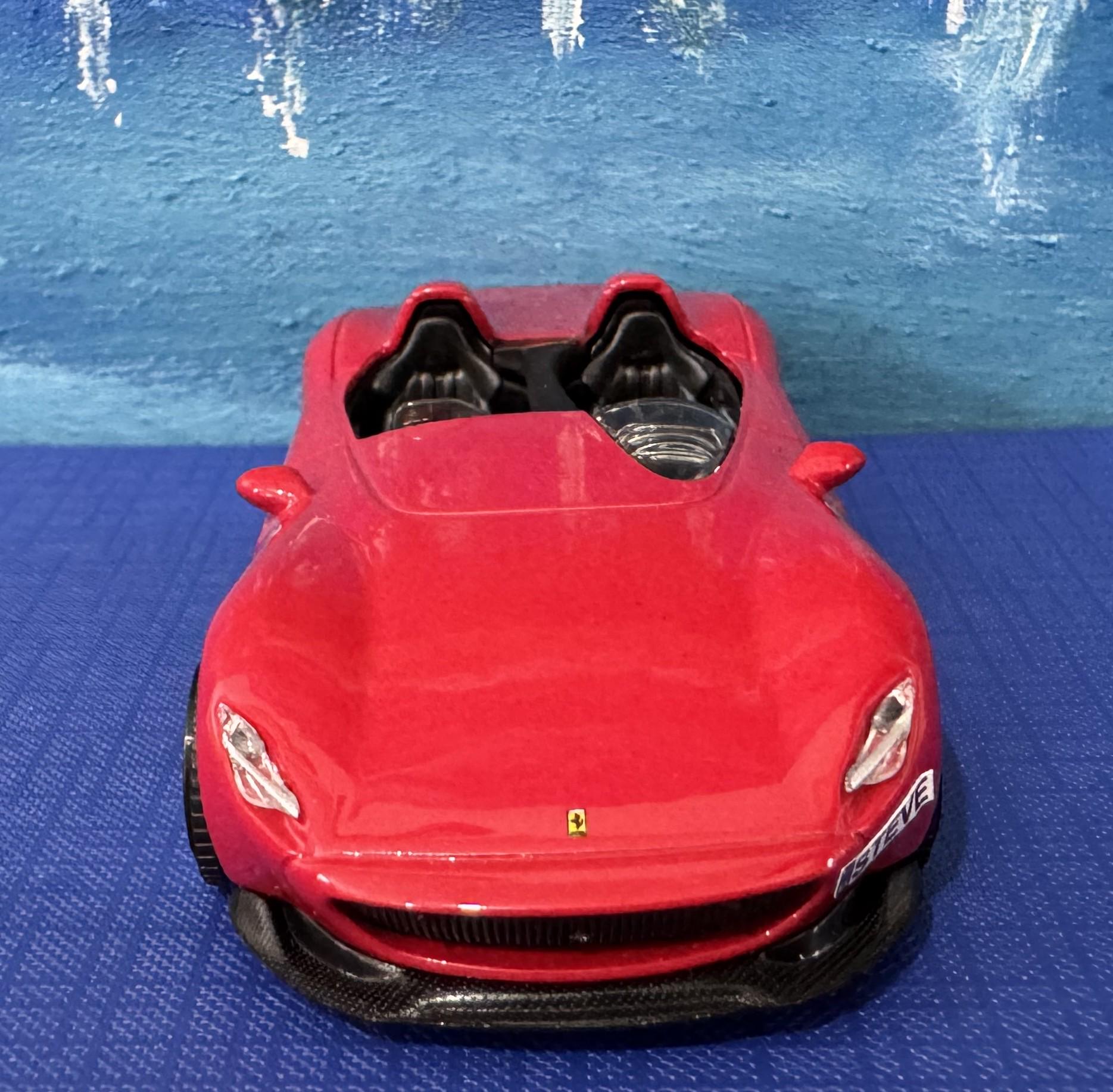 Ferrari Monza SP2 1:43 Scale Diecast Model – Official Licensed Bburago Product, Personalized Gift for Car Enthusiasts, Boxed