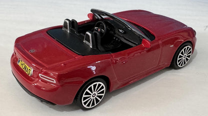 Fiat Spyder Toy Car 1:43 Scale, Personalized Plates, Gift for Boy Girl Dad Mom Uncle Grandad Brother, Birthday or Christmas Present – Boxed