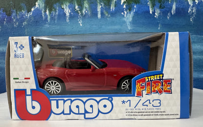 Fiat Spyder Toy Car 1:43 Scale, Personalized Plates, Gift for Boy Girl Dad Mom Uncle Grandad Brother, Birthday or Christmas Present – Boxed