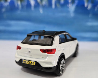 Personalized VW T-Roc Toy Car 1:43 Scale - Custom Name Plate - Kids Birthday Gift - Dad Mom Uncle Father Mother Gift - Boxed Collectible