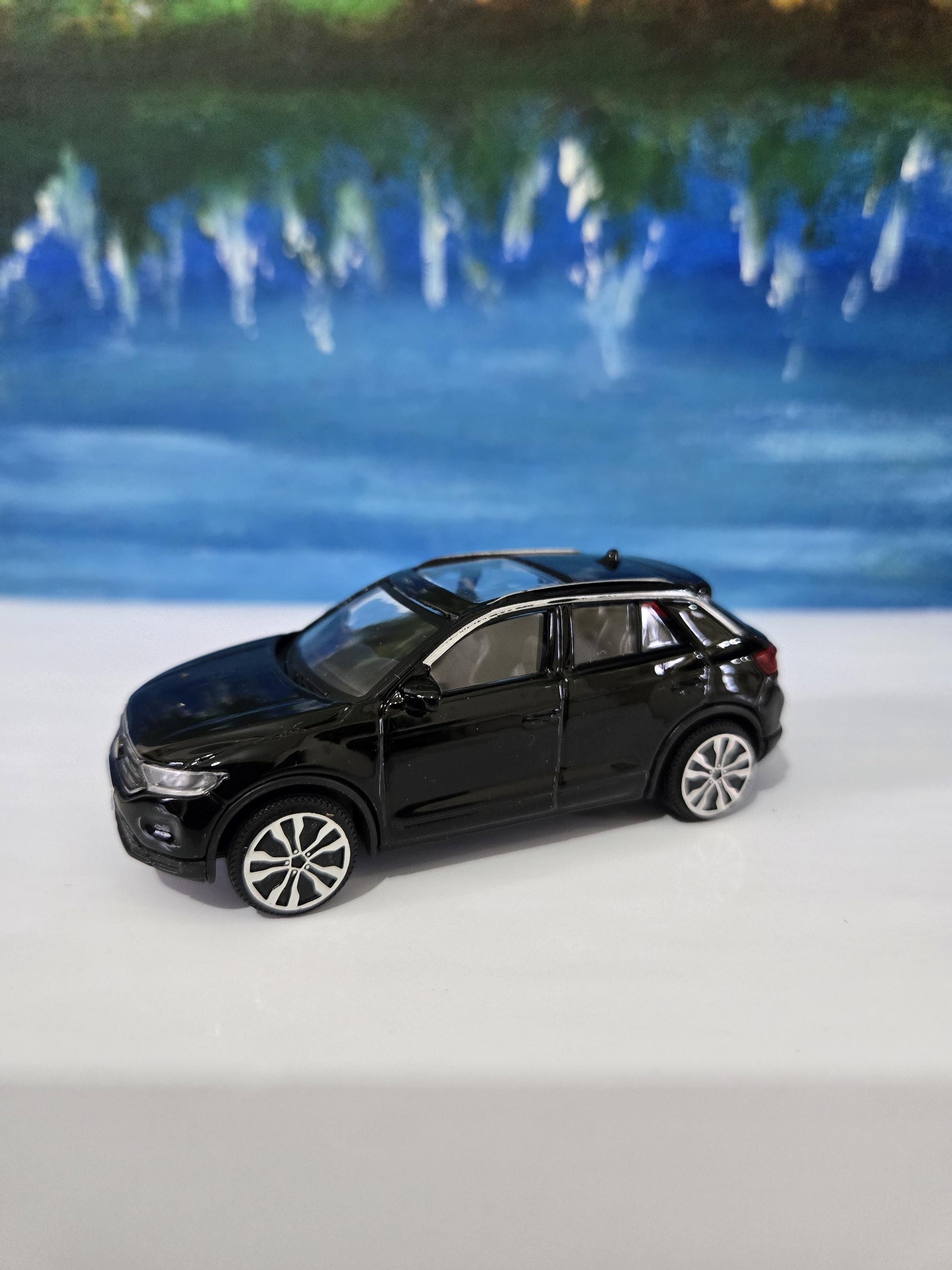 Personalized VW T-Roc Toy Car 1:43 Scale - Custom Name Plate - Kids Birthday Gift - Dad Mom Uncle Father Mother Gift - Boxed Collectible