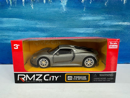 Personalized Name Porsche 918 Spyder Diecast Model Car, 1/36 Scale Collectible | Dad, Husband, Uncle | Anniversary, Birthday Present, Boxed