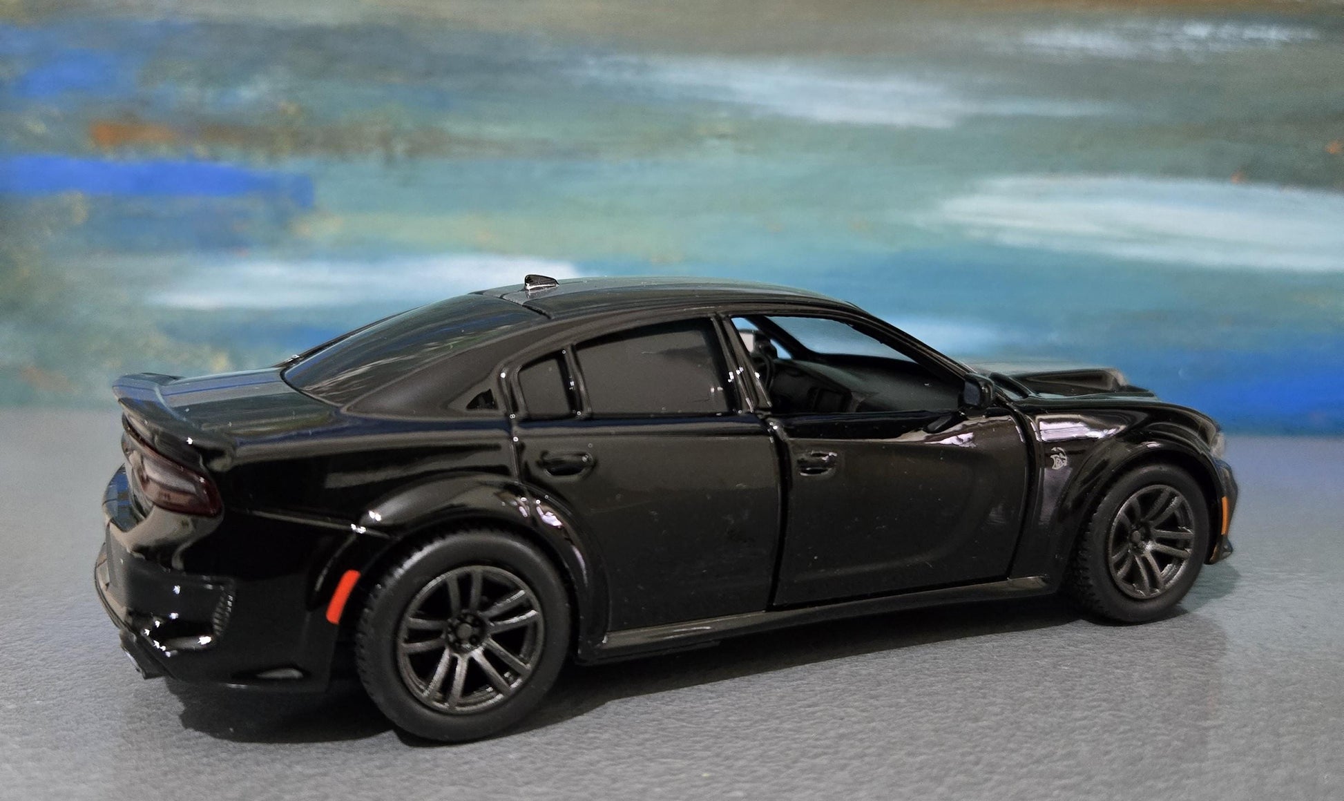 Custom Licensed Dodge Charger SRT 1:36 Scale Name Plate - Personalised Diecast Gift for Car Lovers - Lovely Present for Him her mom dad boy