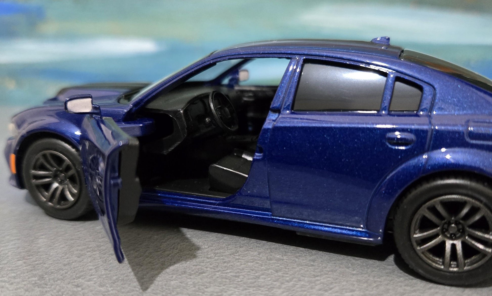 Personalised Dodge Charger SRT 1:36 Scale Model with Custom Name Plate – Diecast Car Gift for Car Lovers – Unique Present for Him, Her, Dad
