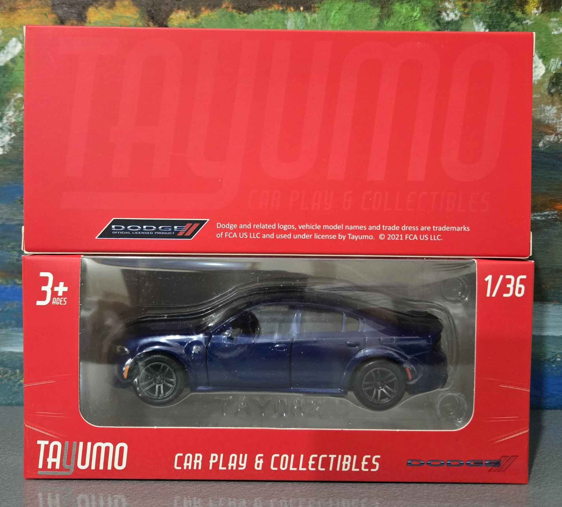 Personalised Dodge Charger SRT 1:36 Scale Model with Custom Name Plate – Diecast Car Gift for Car Lovers – Unique Present for Him, Her, Dad