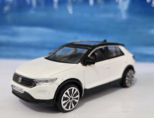 Personalized VW T-Roc Toy Car 1:43 Scale - Custom Name Plate - Kids Birthday Gift - Dad Mom Uncle Father Mother Gift - Boxed Collectible