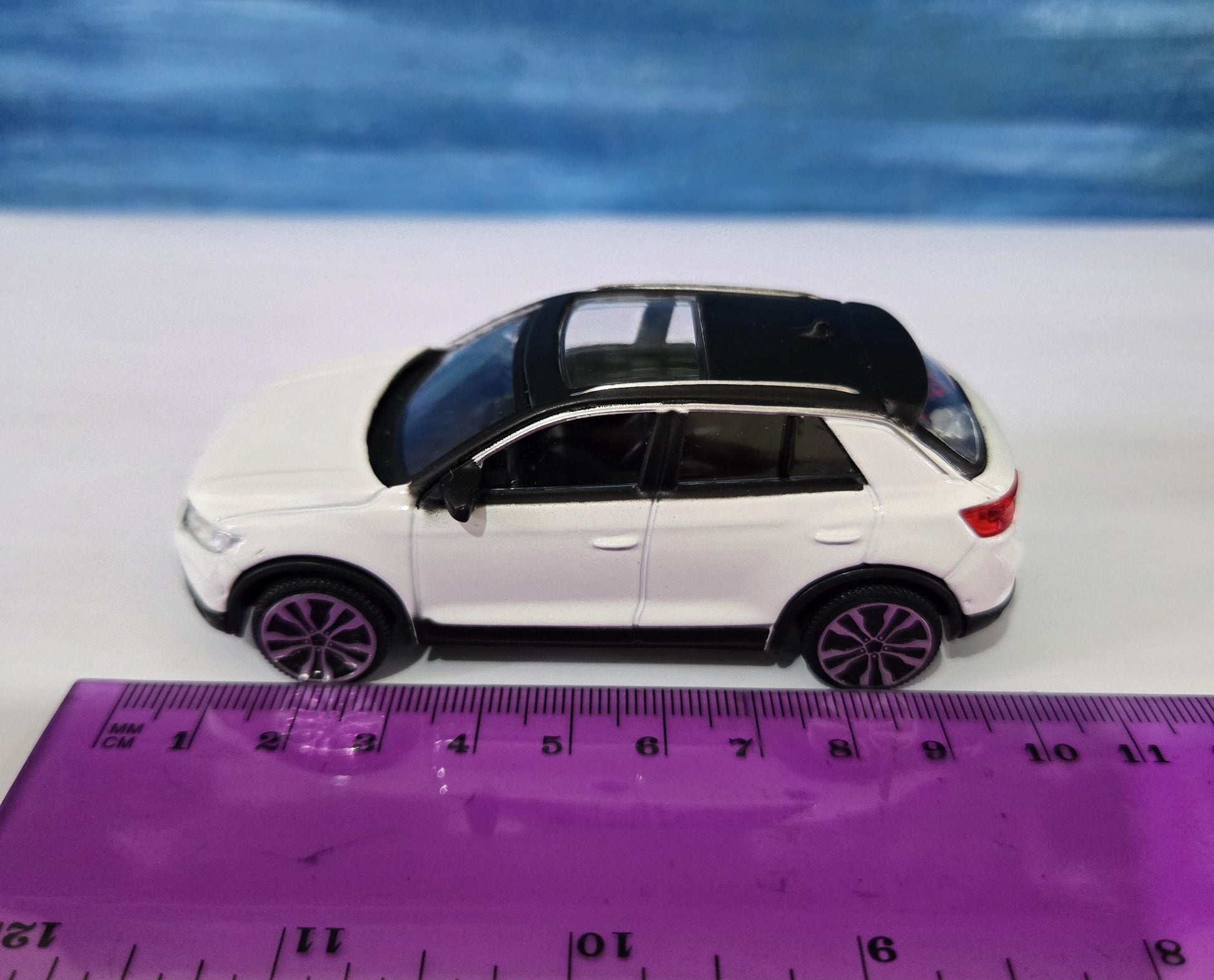 Personalized VW T-Roc Toy Car 1:43 Scale - Custom Name Plate - Kids Birthday Gift - Dad Mom Uncle Father Mother Gift - Boxed Collectible