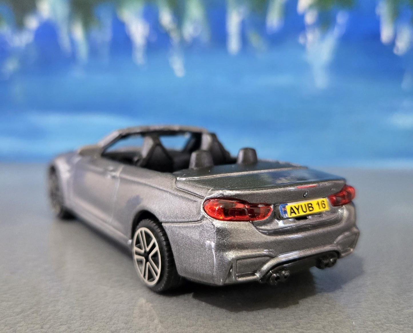 PERSONALISED PLATES Red BMW Z4 M40i Toy Car Model boy girl dad mom uncle husband wife grandad brother Easter birthday gift present Sleeves