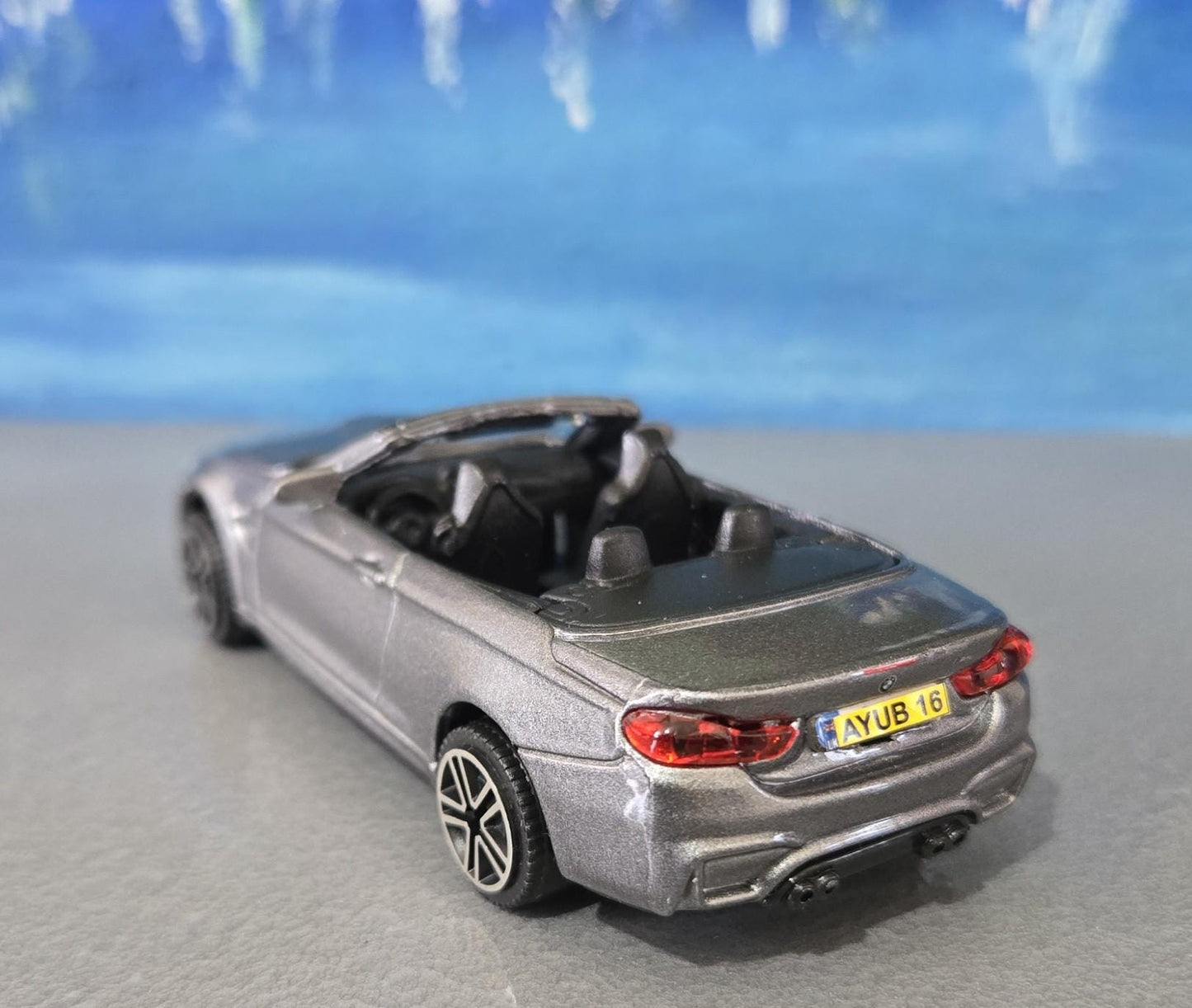 PERSONALISED PLATES Red BMW Z4 M40i Toy Car Model boy girl dad mom uncle husband wife grandad brother Easter birthday gift present Sleeves