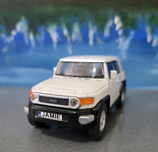 Toyota FJ Cruiser Diecast Model Car 1:34 Scale - Collectible Toy SUV