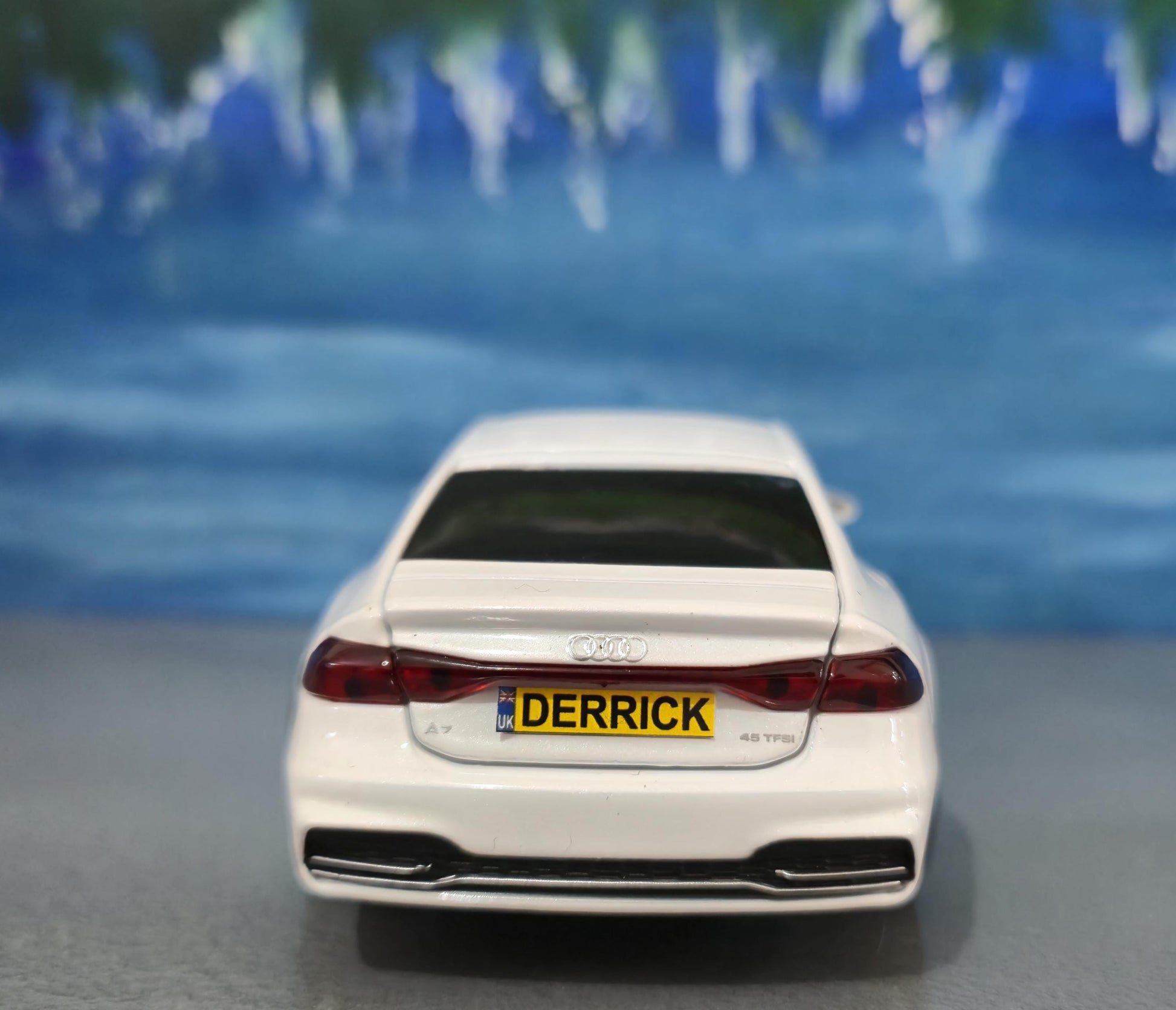 Personalized Audi A7 Toy Car 1:32 | Light and Sound | Opening Doors, Hood & Trunk | Gift for Dad, mom, girl or Boy | Boxed Collectible Model