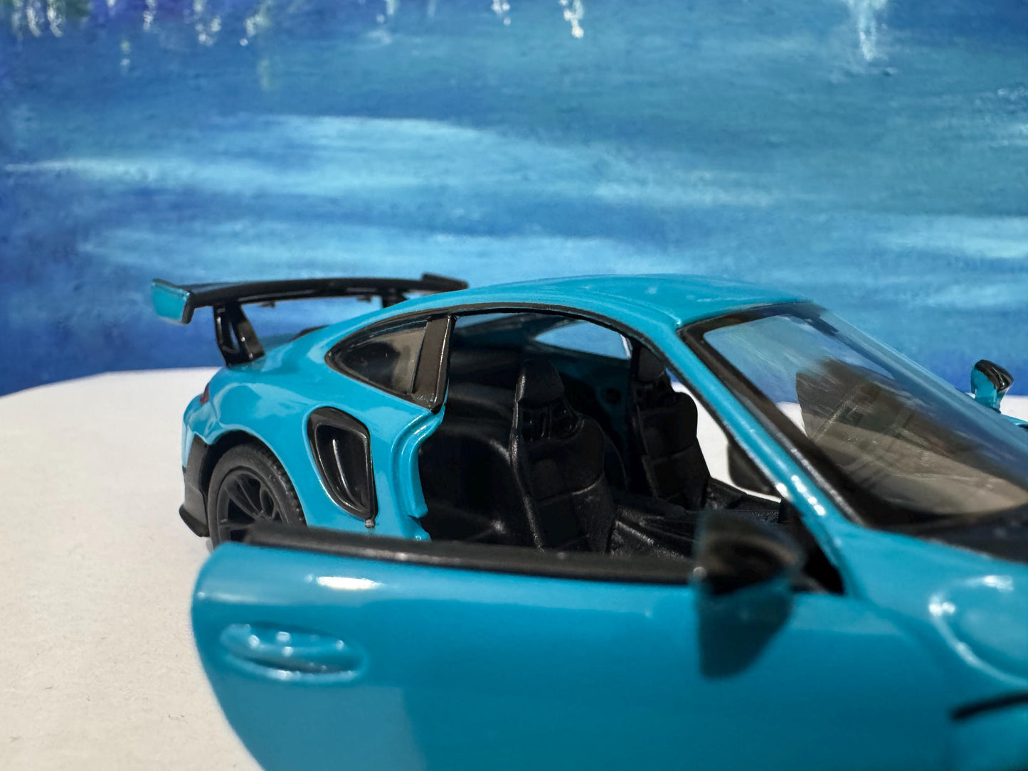 Personalized Porsche GT2 RS Model Car: Custom Number Plate, Collector's Edition