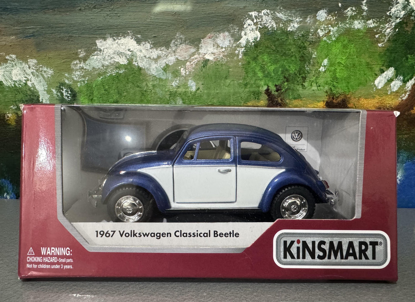 Personalised VW Volkswagen Beetle Toy Car, 1:43 Scale Model–Gift for Boy, Girl, Dad, Mom, Grandad, Birthday - Easter gift, Boxed