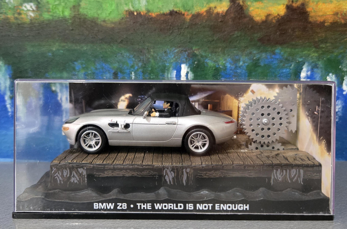 Personalized BMW Z8 Diecast Model Car: James Bond 007 Gift