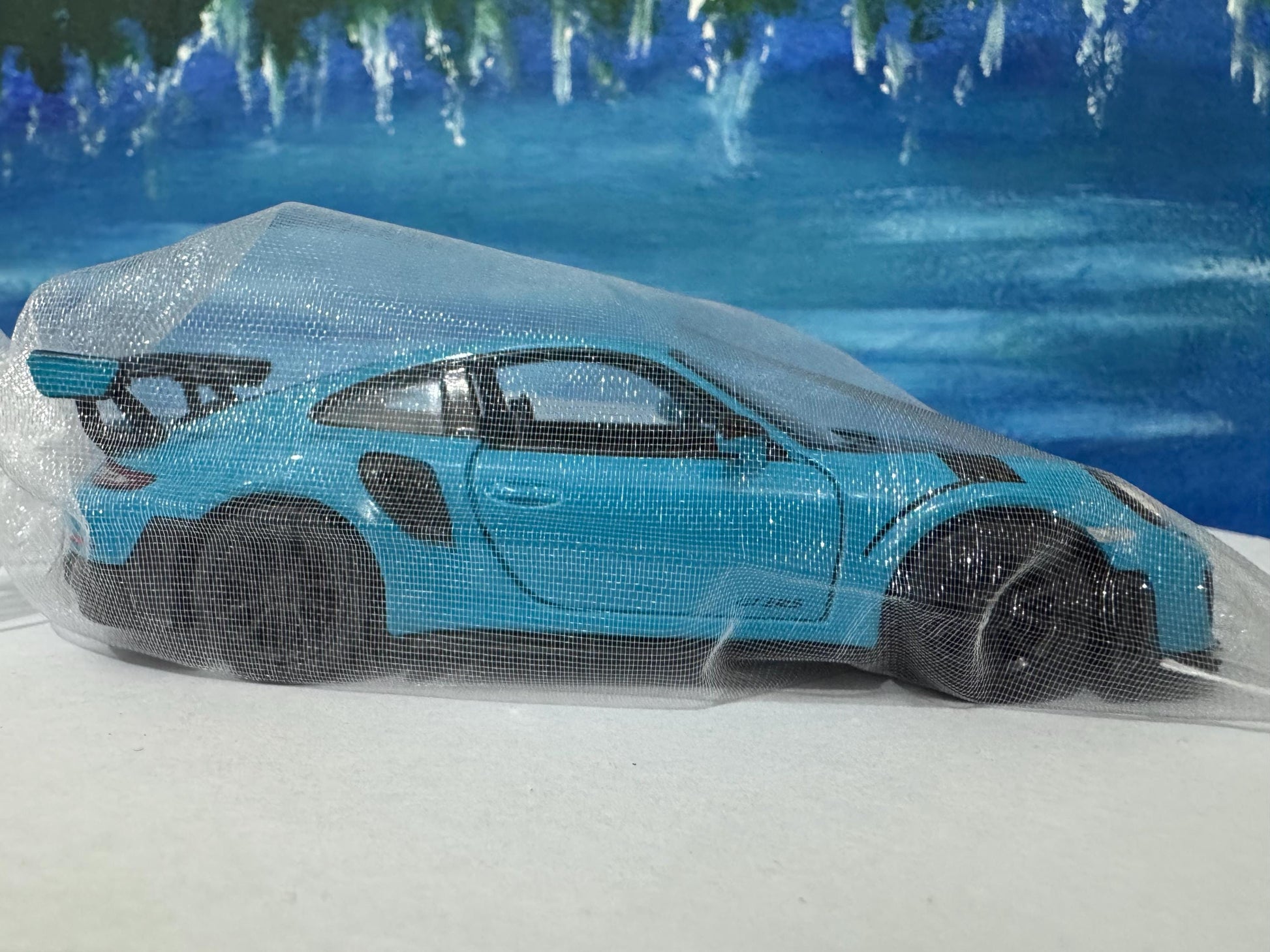Personalized Porsche GT2 RS Model Car: Custom Number Plate, Collector's Edition
