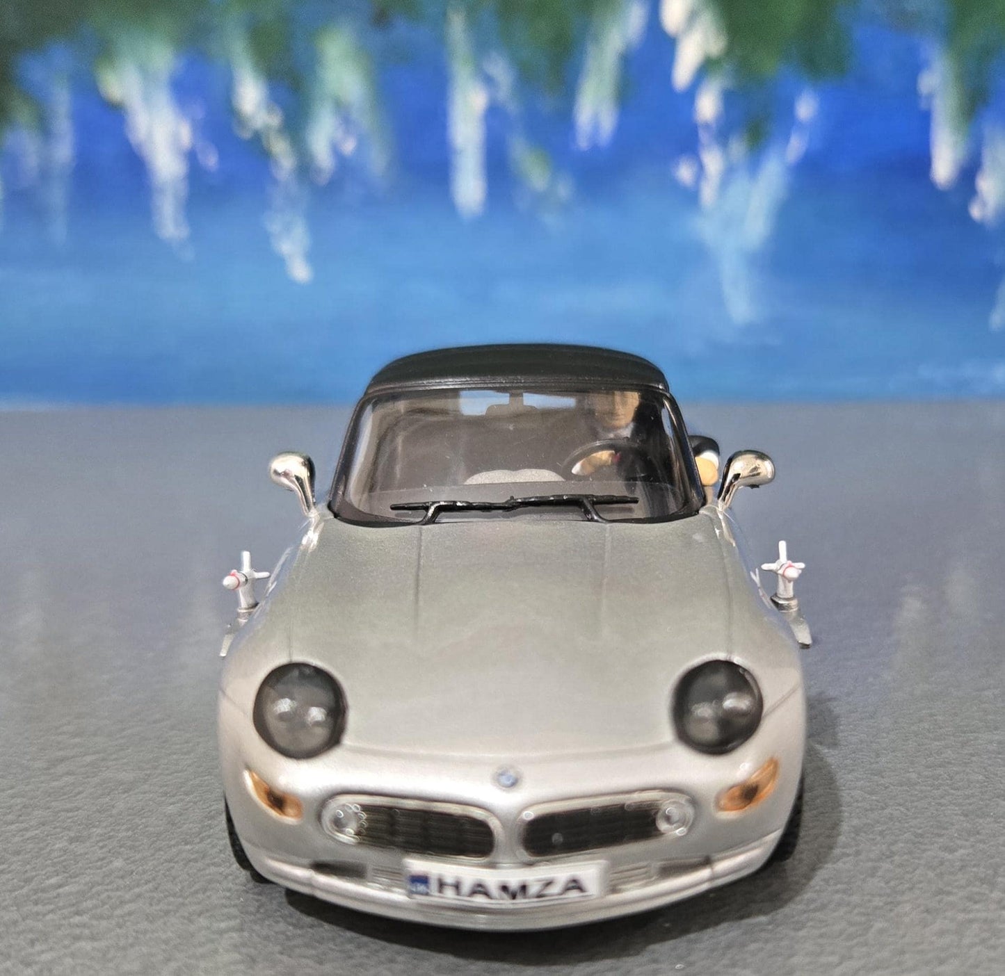 Personalized BMW Z8 Diecast Model Car: James Bond 007 Gift