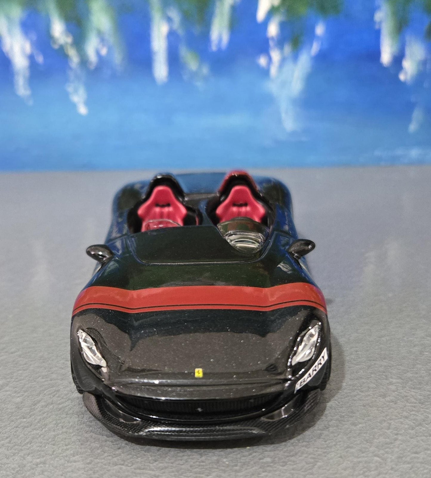 Ferrari Monza SP2 Diecast Model 1:43 Scale - Personalized Name Plate