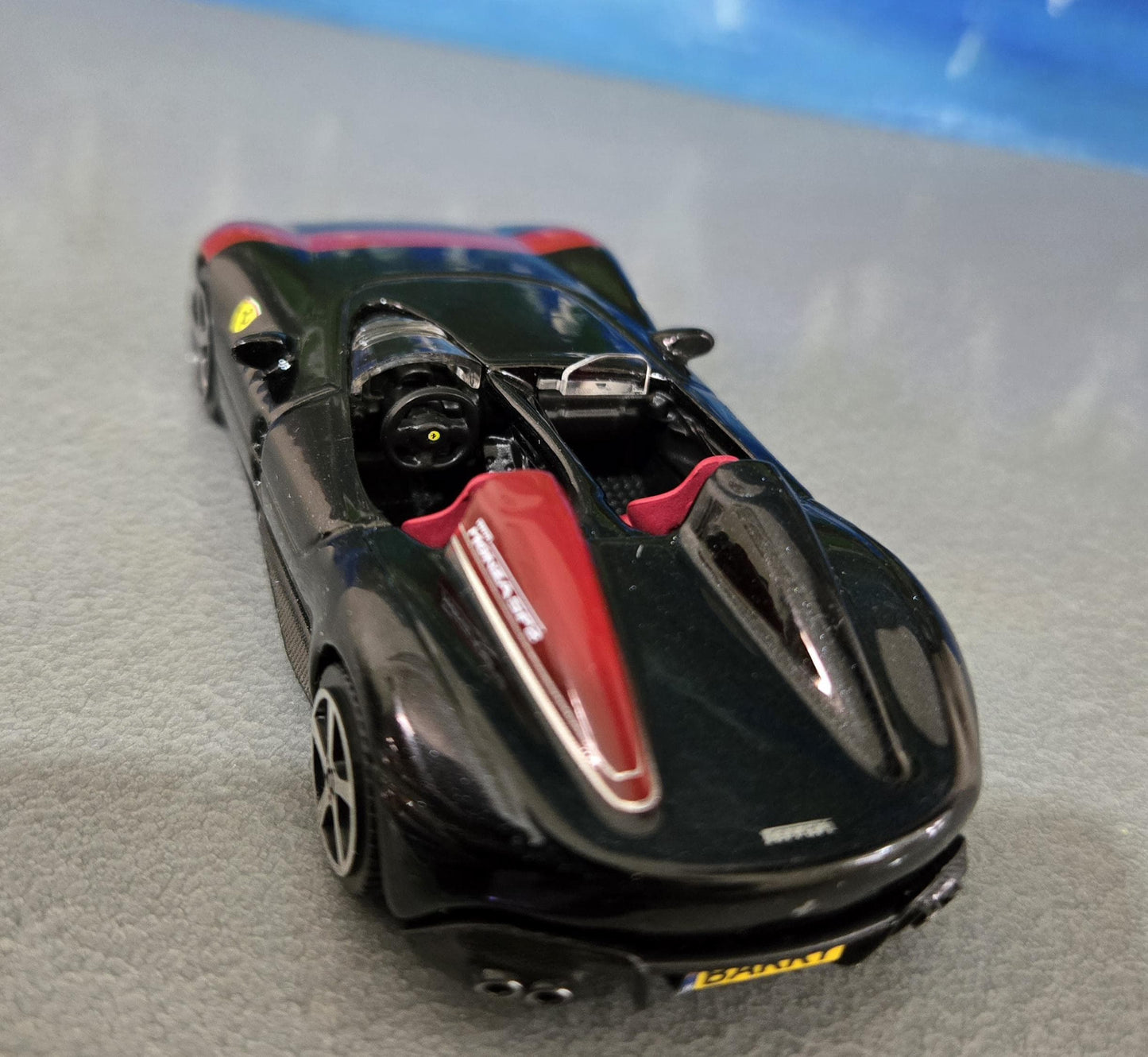 Ferrari Monza SP2 Diecast Model 1:43 Scale - Personalized Name Plate
