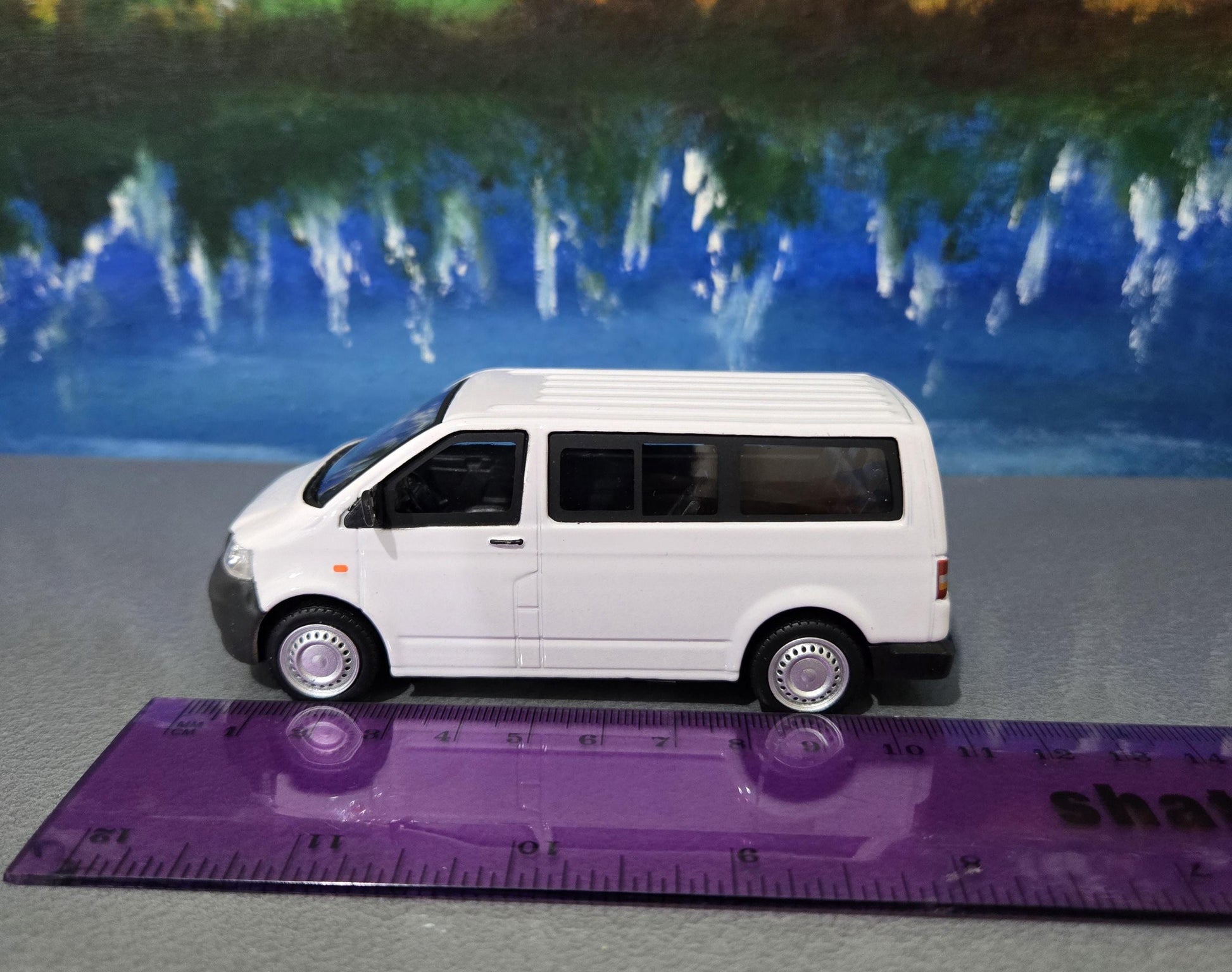 VW T5 Van Toy Car Model 1:43 – Personalised Plates | Diecast Gift for Boy, Girl, Dad, Mom, Uncle, Grandad, Brother, Birthday Christmas Boxed
