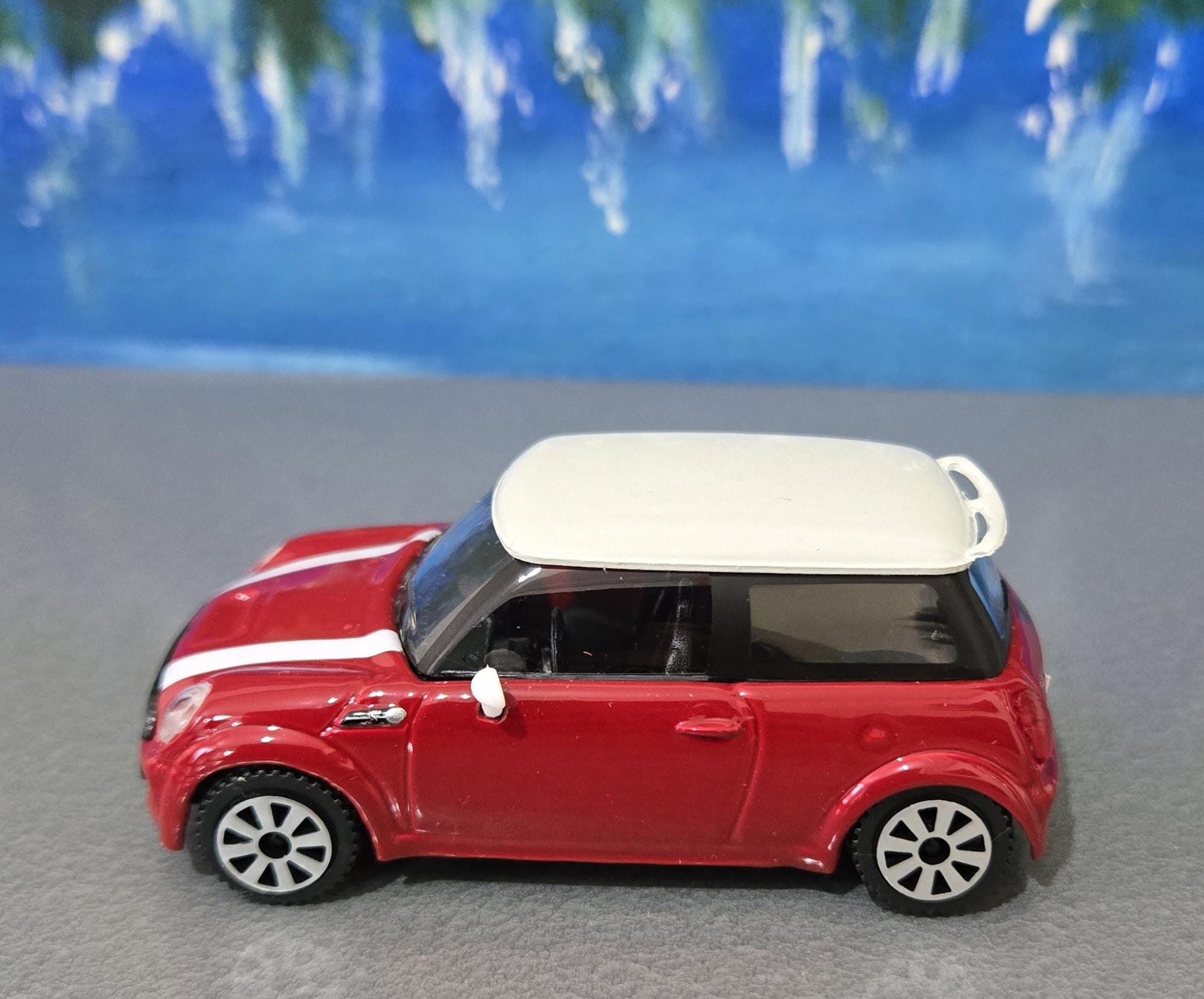 Personalised Name Plate Mini Cooper S – 1:43 Scale Diecast Model Car | Custom Mini Collectible Gift for Dad, Husband, Boyfriend, Boxed