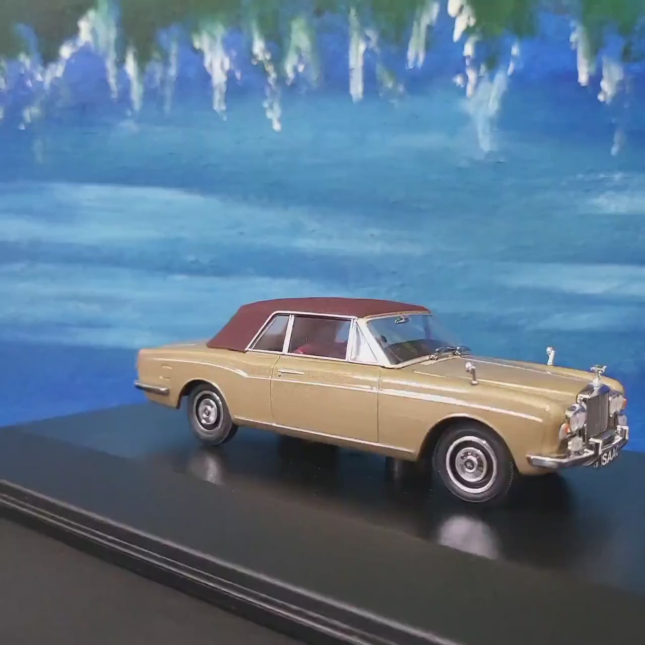 Rolls Royce Corniche Conv (Clsd) Persian S Oxford YOUR NAME Dad Sister Mom husband wife uncle granddad granny aunty wedding  GIFT Boxed