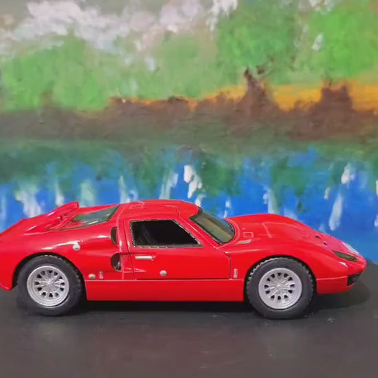 Personalized 1966 Ford GT40 MKII Diecast Model Car 1:32 Scale