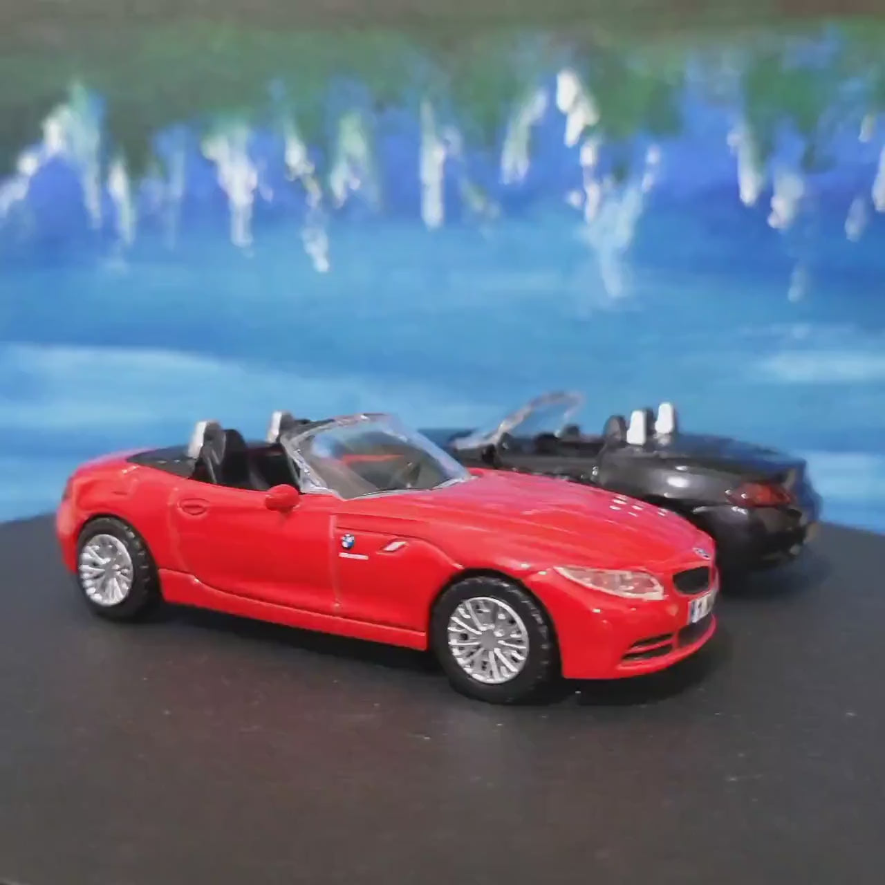 PERSONALISED PLATES Licensed BMW Z4 SD36i Toy Car Model boy girl dad mom uncle grandad brother Easter birthday gift present New! 1:43