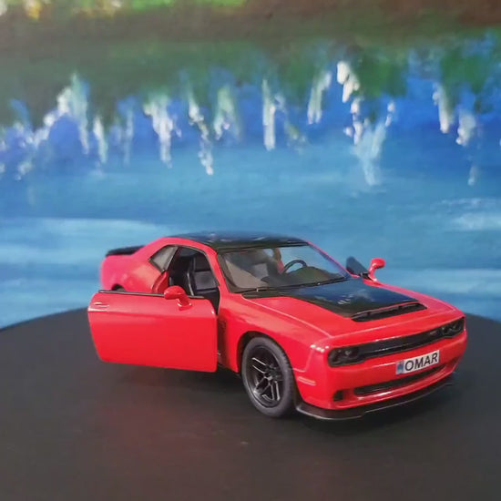 Custom Dodge Challenger SRT Demon 170 Name Plate - Personalised 1:40 toy car  Gift for birthdays cake topper special occasion Gift Sleeve