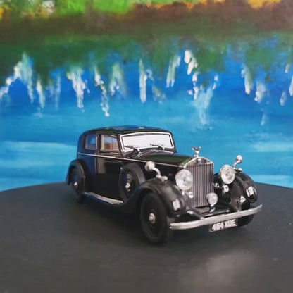 PERSONALISED Rolls Royce 25/30 - Thrupp and Maberley Black Oxford Dad Sister Mom husband wife  BROTHER Display GIFT Boxed