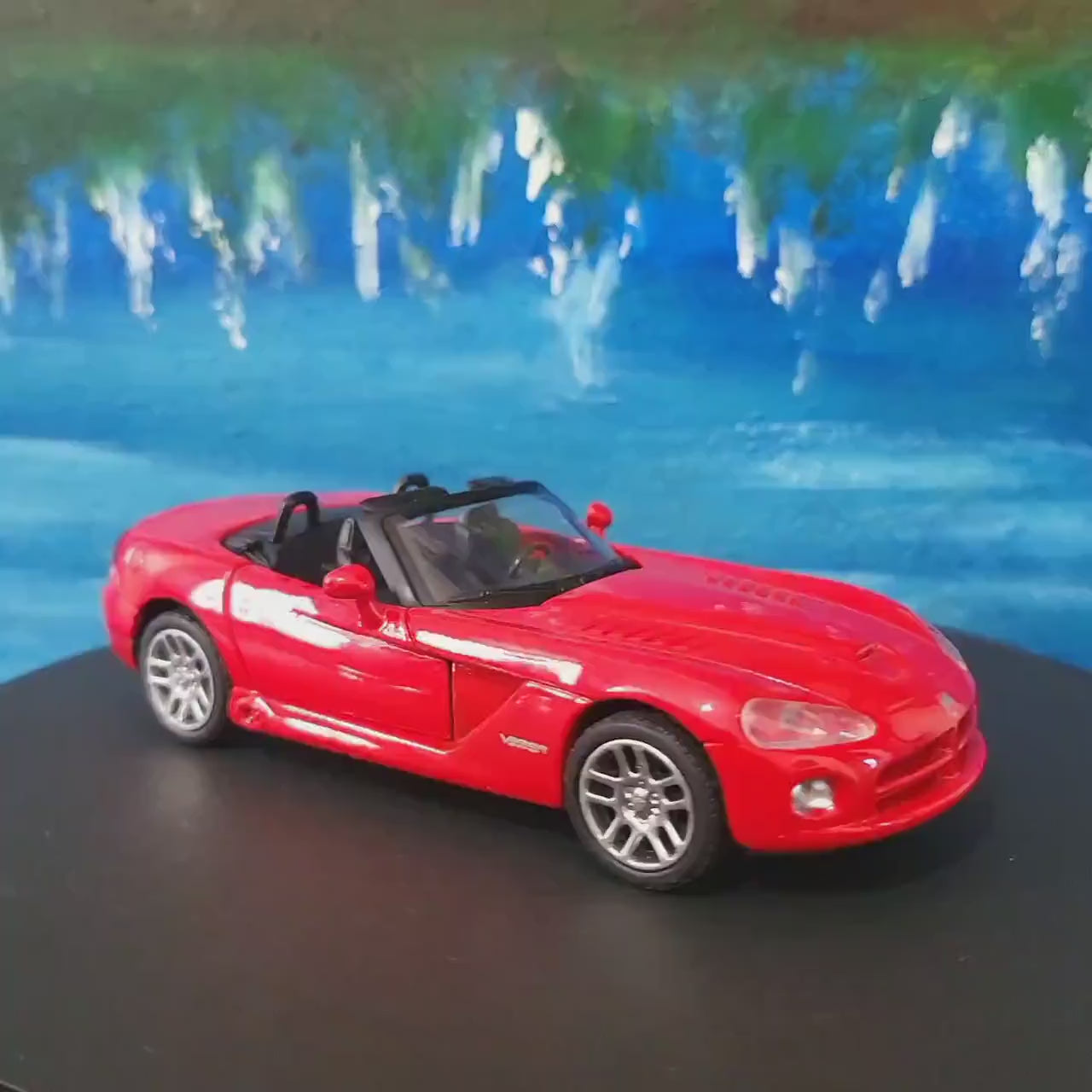 Dodge Viper SRT-10 Diecast Model Car 1:32 | 2003 Viper SRT 10 | Scale Model Collectible | 1/32 Die Cast Toy Car Gift