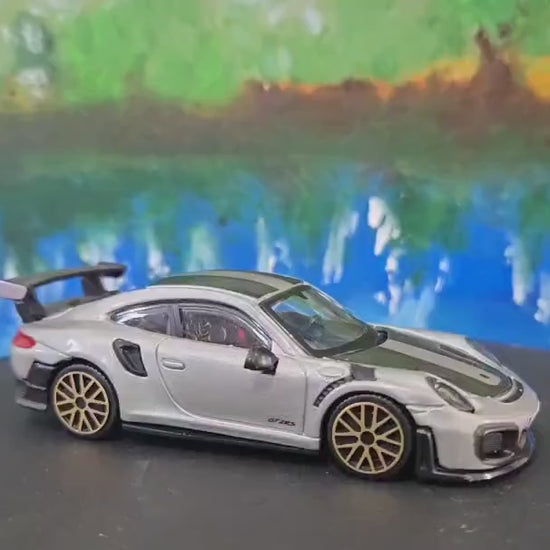 Porsche 911 GT2 RS Model Car with Any Name, Gift for Boy Girl, Husband, Wife, Uncle, Cousin, Nephew, Niece, Brother, Wedding Cake Topper Box