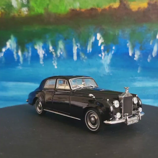 Rolls Royce Silver Cloud I Black Oxford PERSONALISED Diecast Dad Sister Mom husband grandad wife Any Name BROTHER Case GIFT Boxed