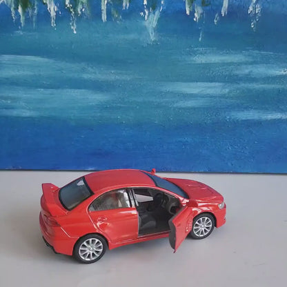 Mitsubishi Lancer Evolution X  Diecast YOUR NAME PLATES Model boy dad uncle grandad brother Birthday Special day gift present New Boxed