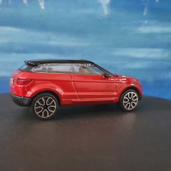Landrover LRX Evoque toy car PERSONALISED PLATES Model boy dad uncle grandad brother Birthday Christmas gift present New Boxed 1:43 scale