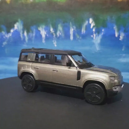 ANY Name PLATES Land Rover Defender 110 - 1:43 Scale NEW Boxed Model - Gift for Dad, Boy, Grandad, uncle - Birthday Christmas Present Boxed