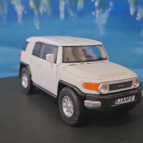 Toyota FJ Cruiser Diecast Model Car 1:34 Scale - Collectible Toy SUV