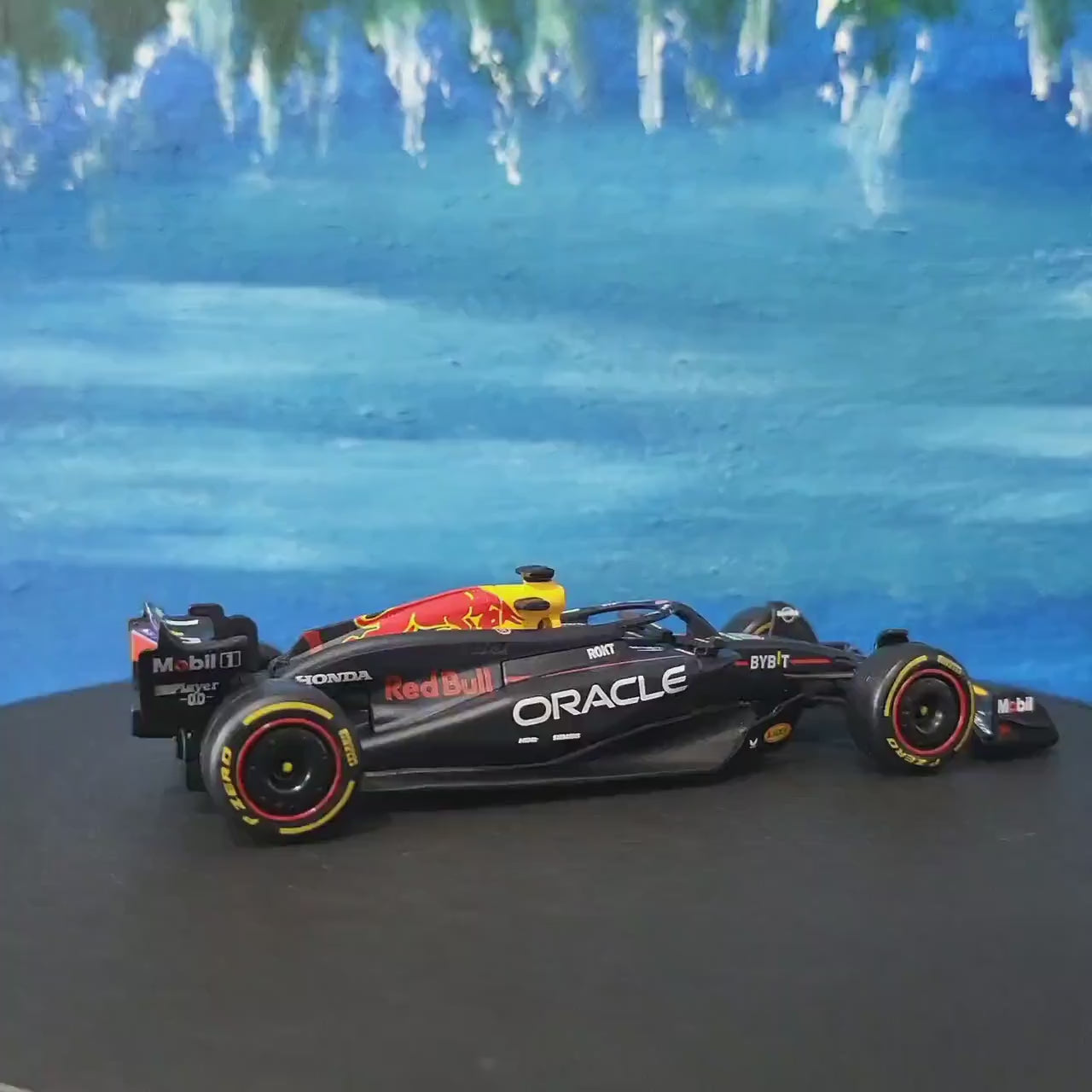 Racing 1:43 Red Bull Racing RB20 2024 F1 Model Car – Max Verstappen #1 – Diecast Metal Collectible – New in Box