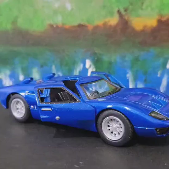 Personalized 1966 Ford GT40 MKII Diecast Model Car 1:32 - Custom Name Plate